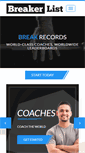 Mobile Screenshot of breakerlist.com